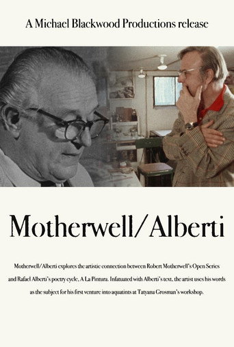 Motherwell/Alberti movie poster