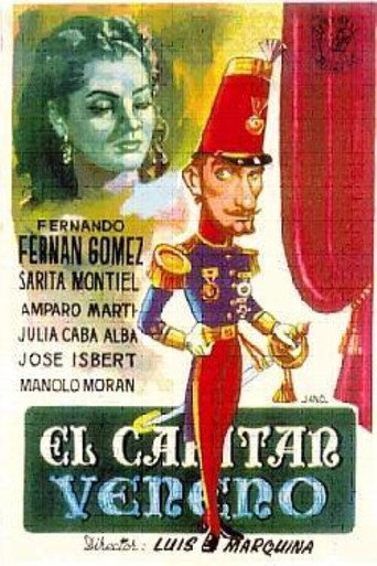 El capitán Veneno movie poster