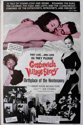 Greenwich Village Story movie poster