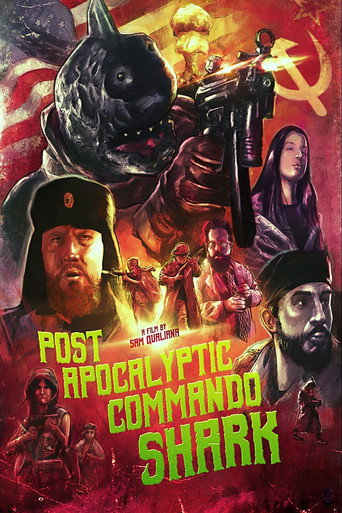Post Apocalyptic Commando Shark movie poster