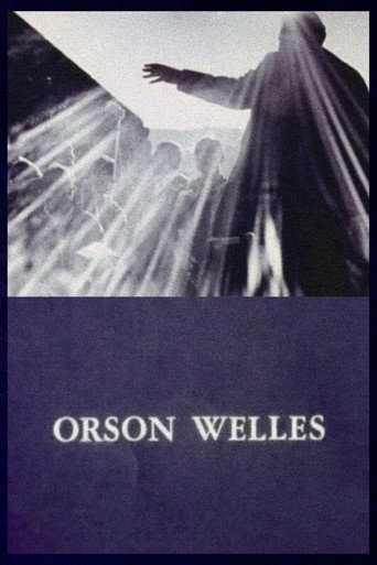 Portrait d'Orson Welles movie poster