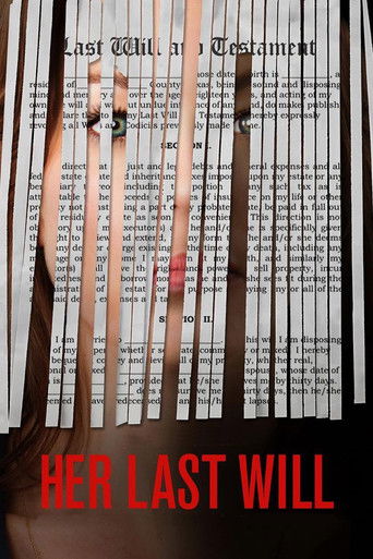 Her Last Will movie poster