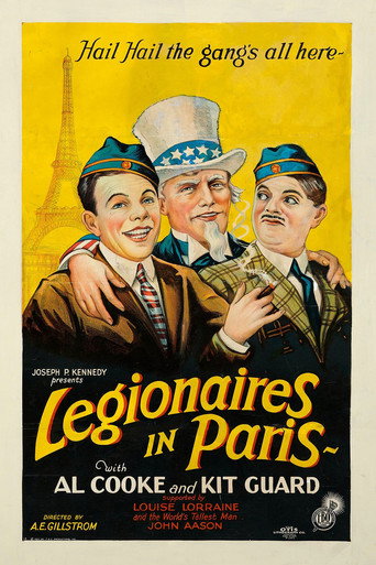 Legionnaires in Paris movie poster
