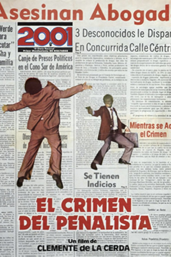 El crimen del penalista movie poster