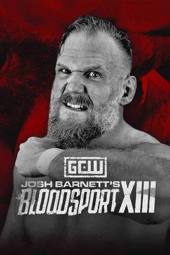 GCW Josh Barnett’s Bloodsport XIII movie poster