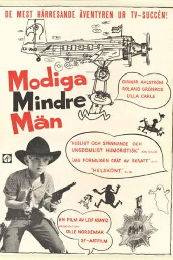 Modiga mindre män movie poster