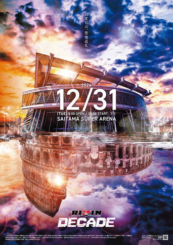 RIZIN DECADE movie poster