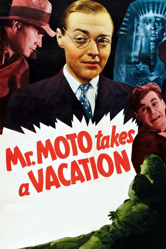 Mr. Moto Takes a Vacation movie poster