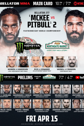 Bellator 277: McKee vs. Pitbull 2 movie poster