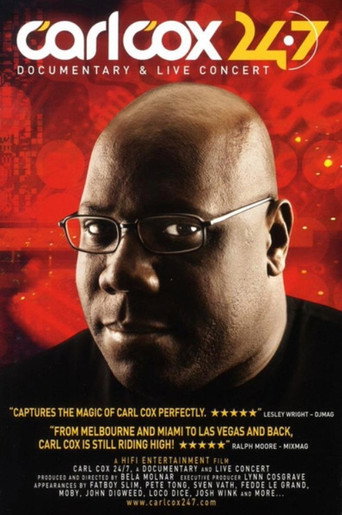Carl Cox 24/7 movie poster