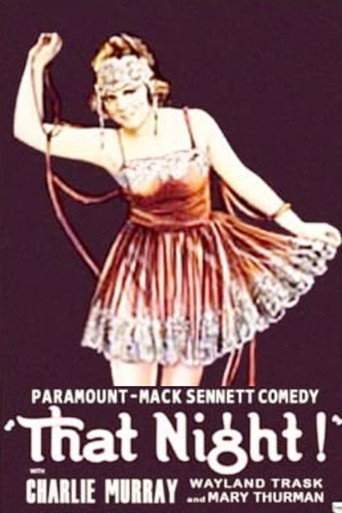 That Night movie poster