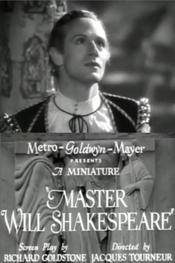 Master Will Shakespeare movie poster
