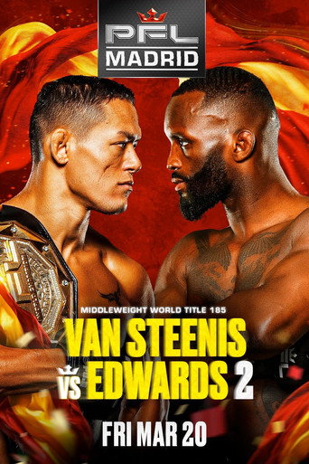 PFL Madrid: Van Steenis vs. Edwards 2 movie poster