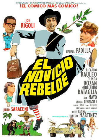 El novicio rebelde movie poster