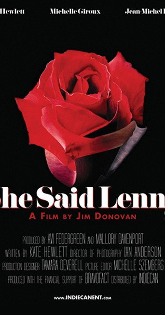 She Said Lenny movie poster