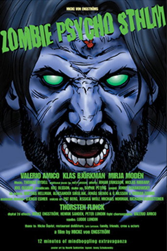 Zombie Psycho STHLM movie poster
