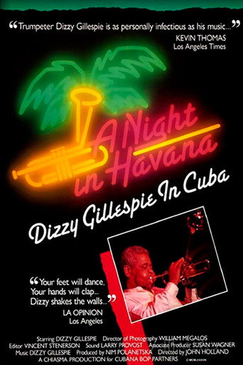 A Night In Havana: Dizzy Gillespie In Cuba movie poster