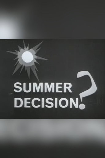 Summer Decision movie poster