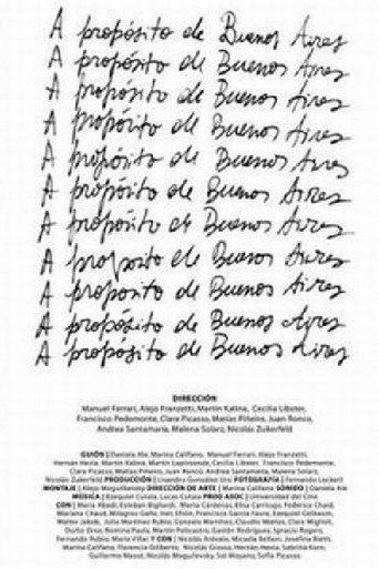 About Buenos Aires movie poster