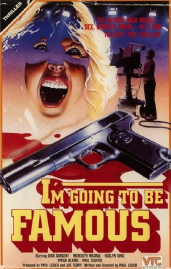 I'm Going to Be Famous movie poster