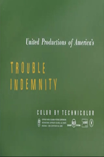 Trouble Indemnity movie poster