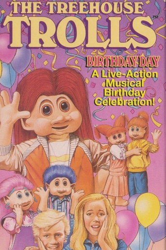 Treehouse Trolls Birthday Day movie poster
