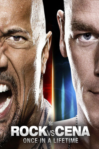The Rock vs. John Cena: Once in a Lifetime movie poster
