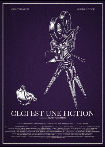 CECI EST UNE FICTION movie poster