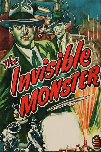 The Invisible Monster movie poster