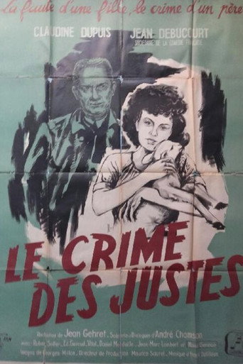 The Crime of the Just movie poster