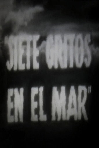 Siete gritos en el mar movie poster