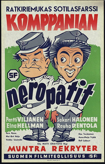 Komppanian neropatit movie poster