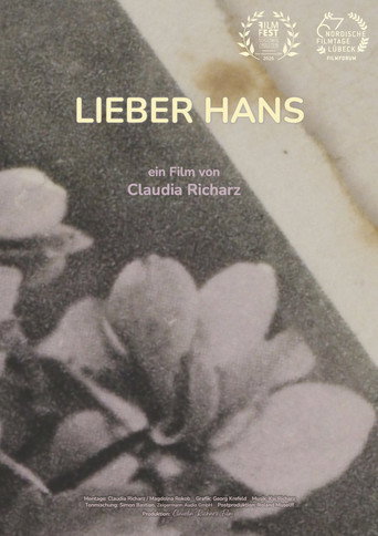 Dear Hans movie poster