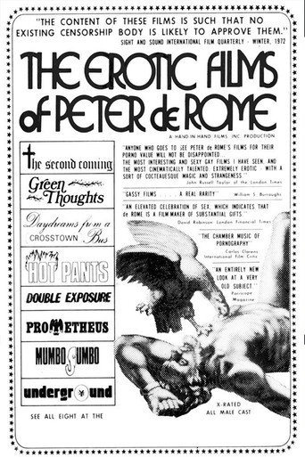 The Erotic Films of Peter De Rome movie poster