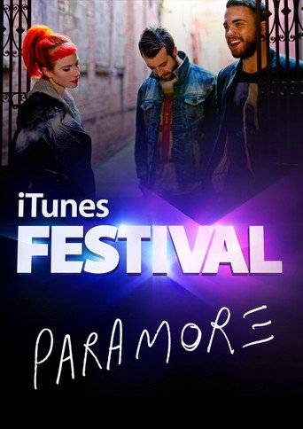 Paramore: iTunes Festival 2013 movie poster