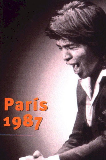 Camarón París 87/88 movie poster