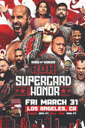 ROH: Supercard of Honor 2023 movie poster