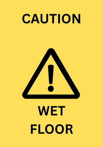Caution Wet Floor movie poster