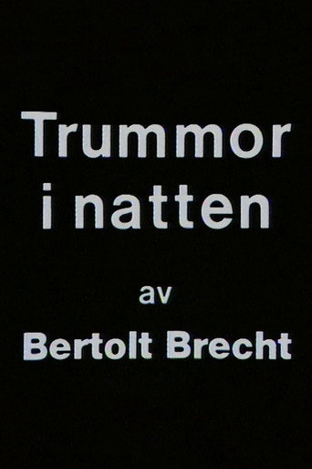 Trummor i natten movie poster