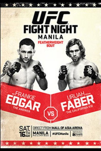 UFC Fight Night 66: Edgar vs. Faber movie poster