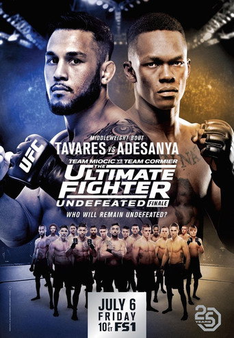 The Ultimate Fighter 27 Finale movie poster