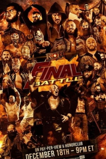 ROH: Final Battle 2020 movie poster