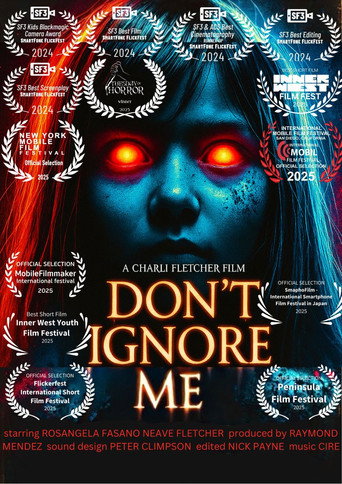 Don't Ignore Me movie poster