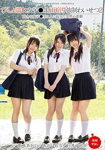 T28-537 Dripping Wet Girls Are Taking Shelter From The Rain And Receiving Sexual Harassment 2 movie poster