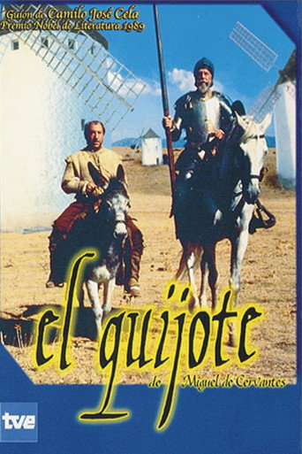 El Quijote de Miguel de Cervantes movie poster