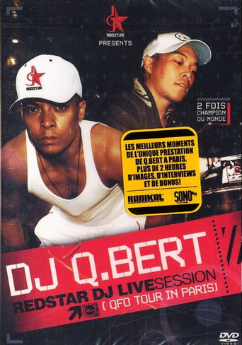 Dj Q Bert Redstar Live Session QFO Tour In Paris movie poster