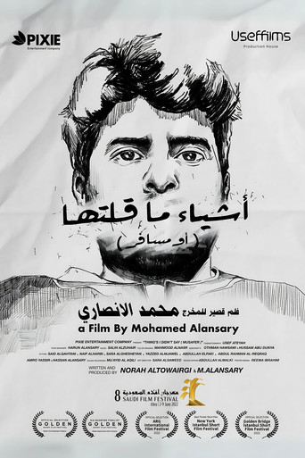Things i didn’t say (or Musafer) movie poster