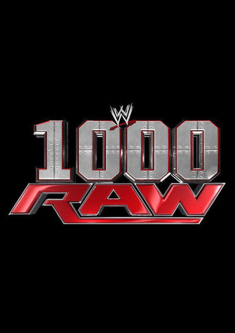 WWE RAW 1000 movie poster
