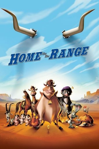 Home on the Range movie poster