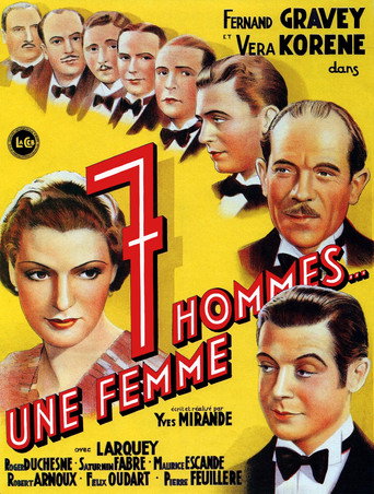Seven Men, One Woman movie poster
